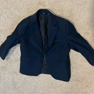 Isaac Mizrahi Kids Dark Navy Blazer - Classic Two-Button